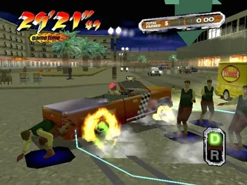 Crazy Taxi 3 High Roller (USA) screen shot game playing